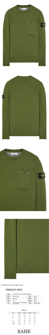 STONE ISLAND Wappen Taschenstrick khaki V0058 7615517B8 52683318 [P]