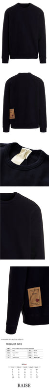 TEN C バックロゴフリーススウェットシャツ ネイビー 22CTCUF03035 888 57687985 [P]