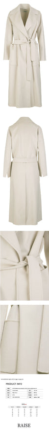MAXMARA PAOLORE ベルト付きウールコート 2390160739 071 59940732 [P]