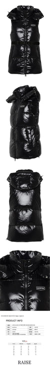 DUVETICA ALLORO Logo Padded Vest Black VDDV95236K0001 BKS 64491478 [P]