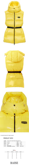 DUVETICA Alloro Logo Steppweste YELLOW 23FW VDDV95236K0001 64491480 [P]