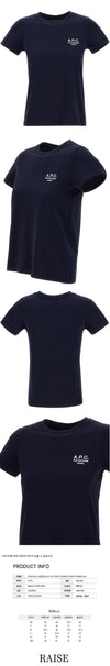 APC DENISE Logo Stickerei T-Shirt COEZC F26842 IAK 52545710 [P]
