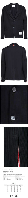 THOM BROWNE Diagonal Armband Seersucker Jacke 23FW J0063 415 52250080 [P]