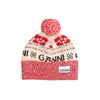 GANNI Logo-Grafik Pom-Pom-Mütze Multi A4987 999 59864294 [P]