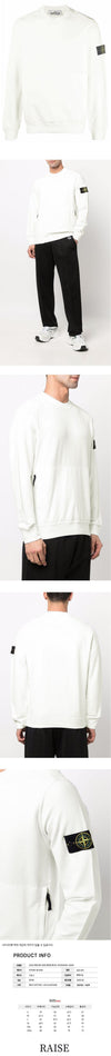 Stone Island Stone Wappen Pocket Sweatshirt White 761564052 V0001 51823277 [P]