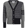 Thom Browne Twist Cable V-Neck Cardigan MKC486F Y1506 035 59863580 [P]
