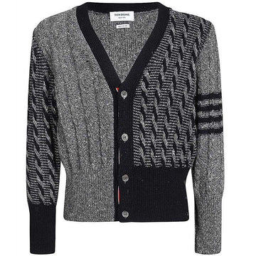 Thom Browne Twist Cable V-Neck Cardigan 59863580