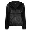 Moncler Logo Mix Fur Jacket Black 8G000 03 809LC 999 55204047 [P]