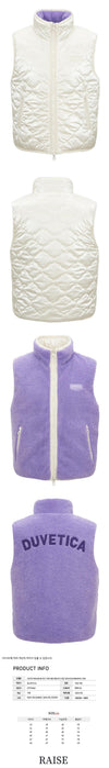 DUVETICA Reversible Logo Padded Vest 64078638 [P]