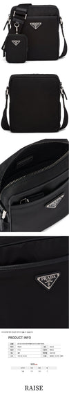Prada Triangular Logo Tessuto Messenger Bag 2VH112 2DMH F0002 51452581 [P]