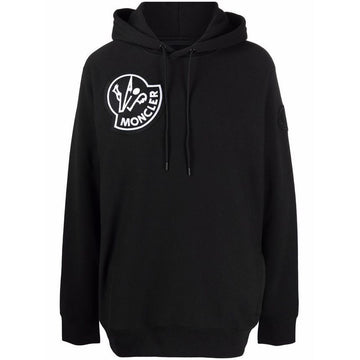 MONCLER Genius Big Logo Fleece Hoodie 8G000 06 809KX 999 55134309