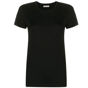 Moncler Women's Logo Round T-Shirt Black 8C732 00 V8058 999 55134291