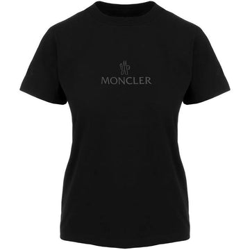 MONCLER Damen Logo T-Shirt Schwarz 8C000 05 829H8 999 55134287