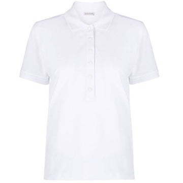 MONCLER ロゴ PK Tシャツ ホワイト H2 093 8A000 05 84720 001 55134279