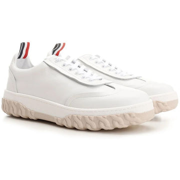 THOM BROWNE Drei-Streifen-Feld-Sneaker Weiß MFD258A 05584 100 56954486