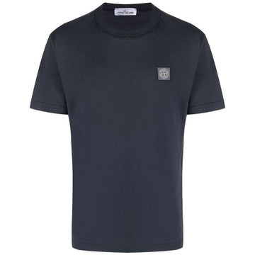 Stone Island Logo Chest T-Shirt Navy V0020 761523757 51339947