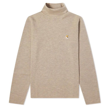 MAISON KITSUNE Fuchs Kopf Rollkragenpullover HW00516KT1036 H250 58696980
