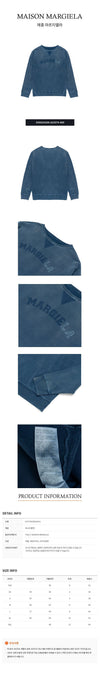 MAISON MARGIELA Logo Bio-Baumwoll-Sweatshirt S50GU0209-S25570-469 53167029 [P]