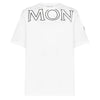 MONCLER Maxi Druck Logo Patch T-Shirt 8C000 22 829HP 033 55134277 [P]