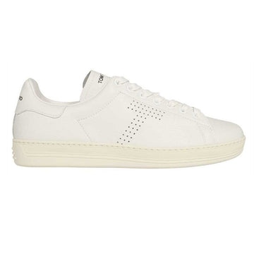 Tom Ford T Logo Perforated Sneakers White J1045T DAP BRR 58656339