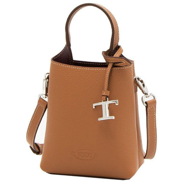 TODS Timeless Logo Tote/Crossbody Bag XBWAPAT9000 QRI 9P13 58523710