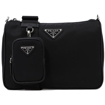 PRADA 三角ロゴ マルチ ハobo クロスバッグ ブラック 2VH113 2DMH F0002 53680455