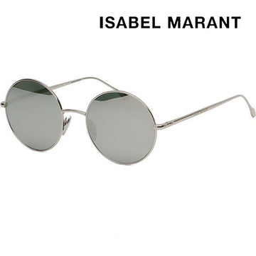 ISABEL MARANT Sonnenbrille IM0016S 010DC Silber Spiegel Metall Rund 122652374