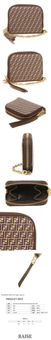 FENDI ロゴマイクロチェーンコインケース 23SS 8M0473 AHM1 F1FNK 49869655 [P]