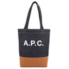 APC デニムロゴアクス小型ショッパーバッグ CAF M61568 43803975 [P]