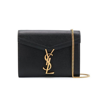 Saint Laurent Cassandra Chain Shoulder Bag Black 635023 BOWAW 1000 46529629