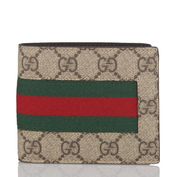 GUCCI シグネチャー ウェブ メンズ 二つ折り財布 KHN4N 9791 49854630