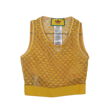 GUCCI アディダス GG チュール タンクトップ Sサイズ 693448 141055201