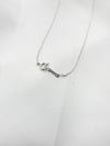 Tiffany & Co Open Heart Necklace Silver Pendant 16mm 141470475 [P]