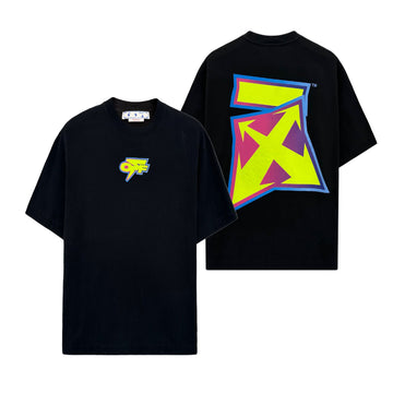 Off White Thunder Oversized T-Shirt OMAA120F22JER 141472224