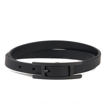 HERMES H ビハピ ダブルツアー メンズ ブレスレット 141472437