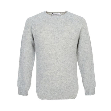 HARLEY OF SCOTLAND 26SS Shaggy Dog Herren Strickpullover SILVER 141280024 [P]