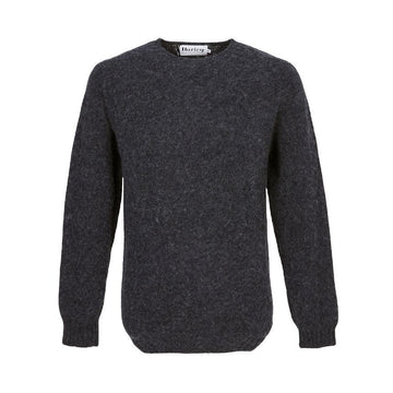 HARLEY OF SCOTLAND 26SS Shaggy Knit M3834 7 CHARCOAL 141280018 [P]