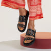 Hermes Extra Women's Sandals Slippers Black H222302 141524954 [P]