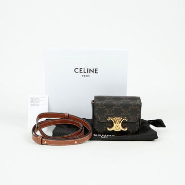 CELINE 10I512DQB クロード ミニ ショルダー クロスバッグ 147526937