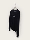 vetements Black Lettering Center Logo Round Knit 63844399 [P]