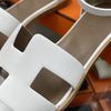Hermes Santorini Strap Sandals White H182139 141533695 [P]