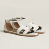 Hermes Santorini Strap Sandals White H182139 141533695 [P]