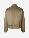 AMI Baumwoll-Satin Jacke mit Reißverschluss HJK040 CO0103 375 141541501 [P]