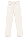 AMI Classic Fit Cotton Denim Jeans 141542177 [P]