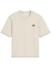 AMI Körperbetonter Baumwoll T-Shirt 25SS 141543560 [P]