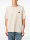AMI Körperbetonter Baumwoll T-Shirt 25SS 141543560 [P]