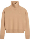 AMI Embroidered Funnel Neck Sweater UKS444 KN0028 264 141543690 [P]