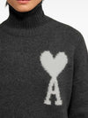AMI Off-White Funnel Neck Sweater 141543726 [P]
