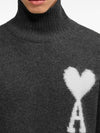 AMI Off-White Funnel Neck Sweater 141543726 [P]