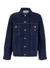 MAISON KITSUNE Truckerjacke OM02103WW0081 P470 141544416 [P]